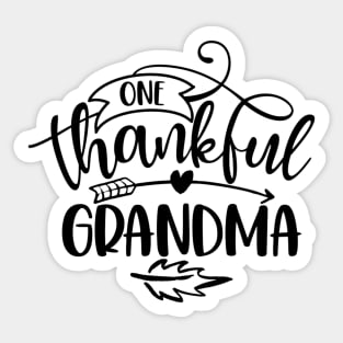 Thanksgiving Grandma's Little Turkeys T-Shirt, Grandma's Little Turkeys Shirt, Thanksgiving Little Turkeys Shirt, Funny Thanksgiving Shirt Sticker